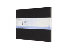 Блокнот Moleskine Art Watercolor [artwbl4] 20 л без разметки мягкая обложка черный
