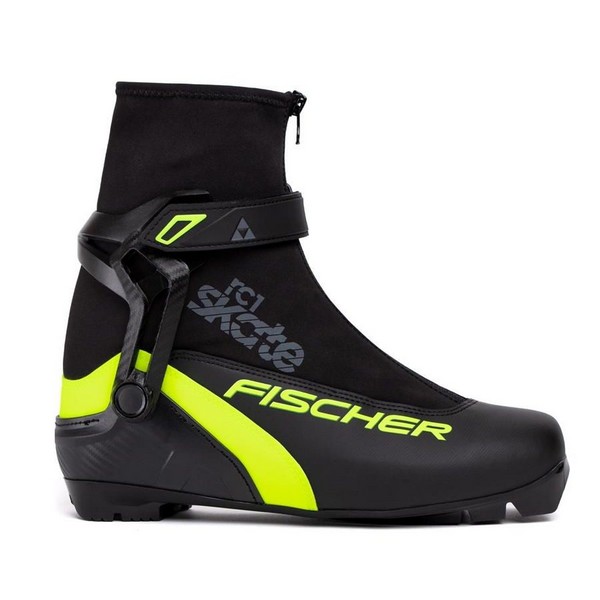 Ботинки для беговых лыж Fischer RC1 Skate S86022 черный/желтый 47 р.